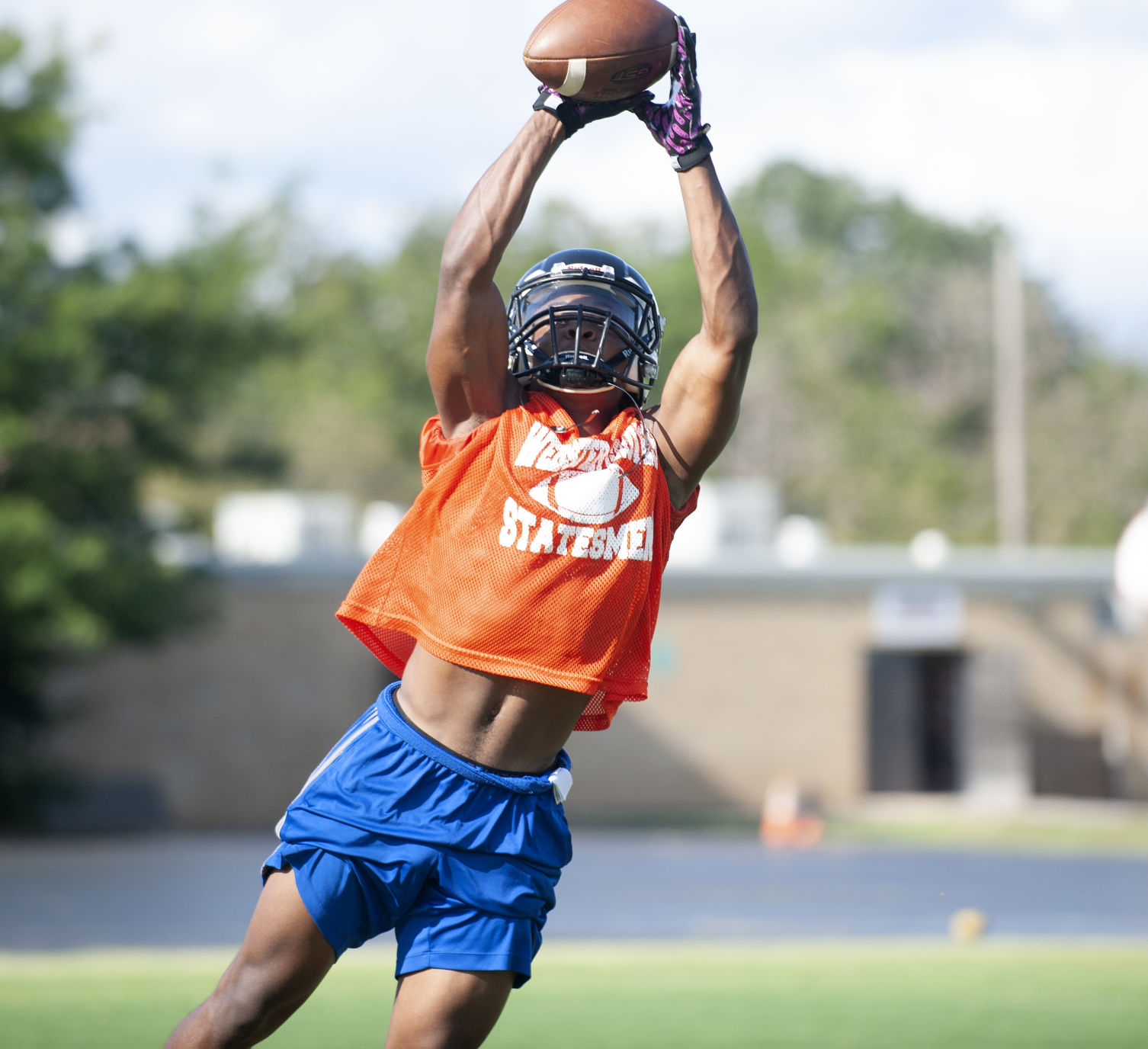 Webster Groves football practice